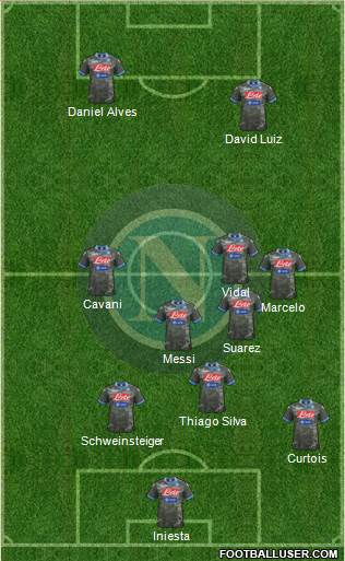 Napoli Formation 2014