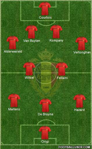 Belgium Formation 2014