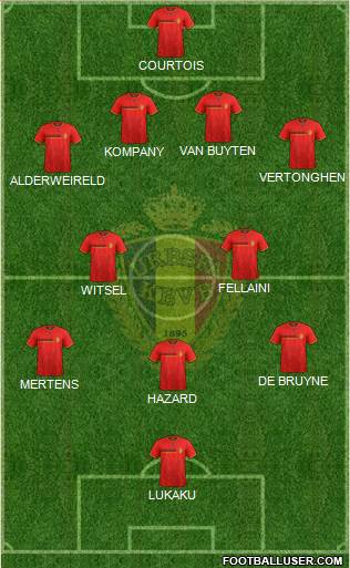 Belgium Formation 2014