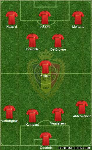 Belgium Formation 2014