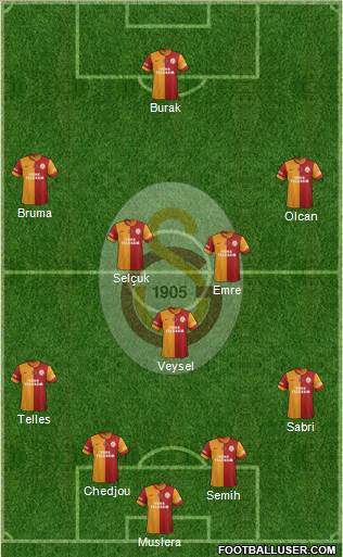 Galatasaray SK Formation 2014