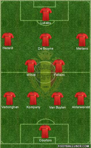 Belgium Formation 2014