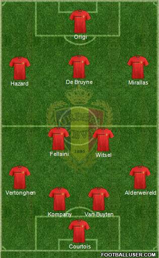 Belgium Formation 2014