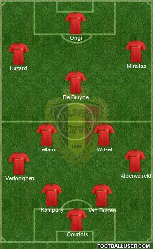 Belgium Formation 2014