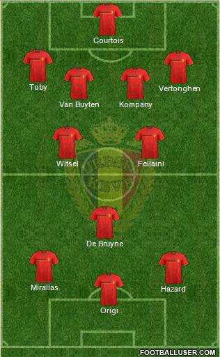 Belgium Formation 2014