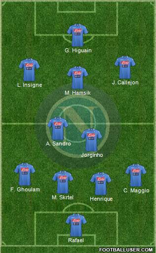 Napoli Formation 2014
