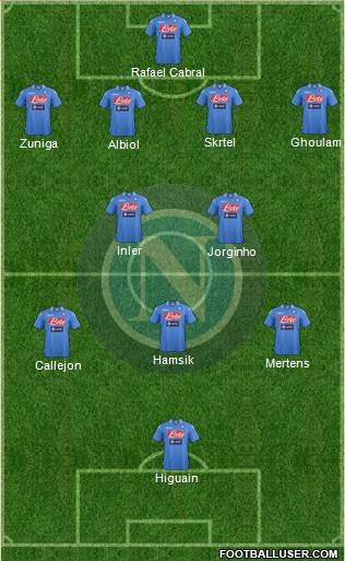 Napoli Formation 2014