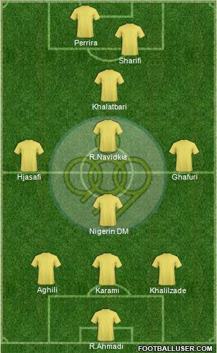 Sepahan Esfahan Formation 2014