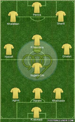 Sepahan Esfahan Formation 2014