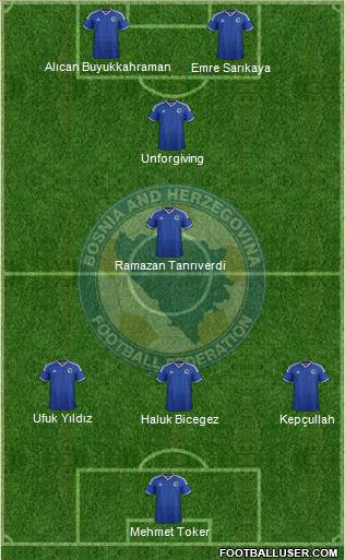 Bosnia and Herzegovina Formation 2014