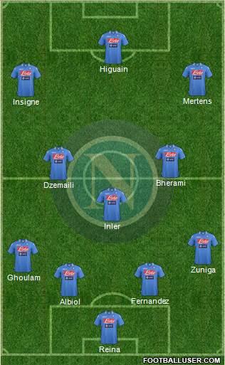 Napoli Formation 2014