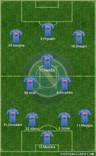 Napoli Formation 2014