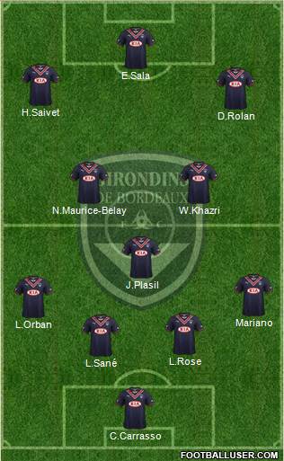 FC Girondins de Bordeaux Formation 2014
