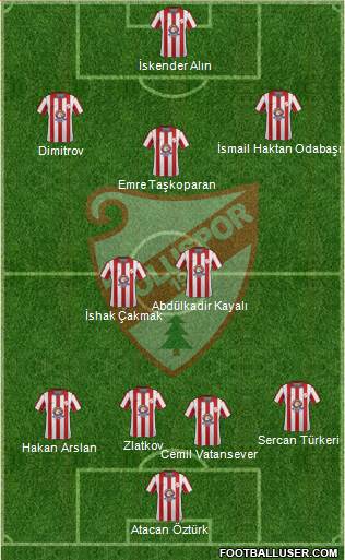Boluspor Formation 2014