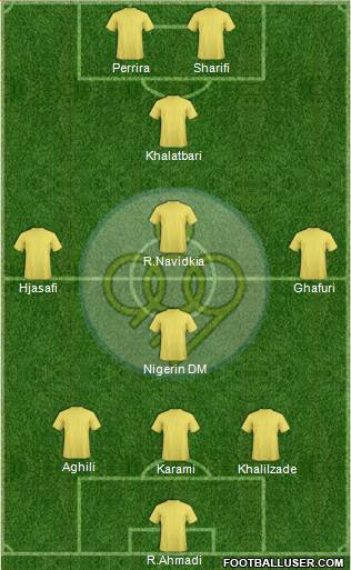 Sepahan Esfahan Formation 2014
