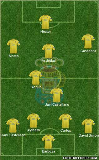 U.D. Las Palmas S.A.D. Formation 2014