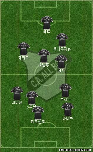 All Boys Formation 2014