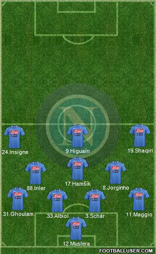 Napoli Formation 2014