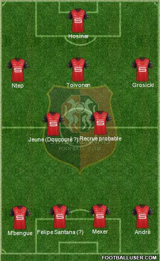 Stade Rennais Football Club Formation 2014