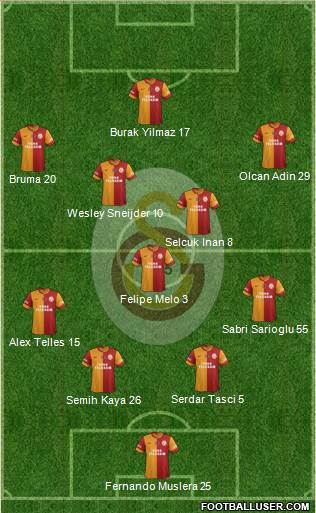 Galatasaray SK Formation 2014