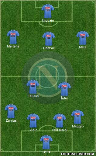 Napoli Formation 2014