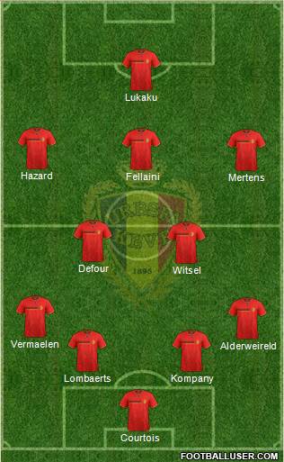 Belgium Formation 2014