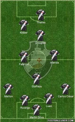 CR Vasco da Gama Formation 2014