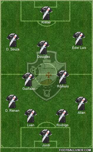 CR Vasco da Gama Formation 2014