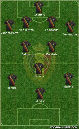 Belgium Formation 2014