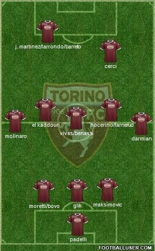 Torino Formation 2014