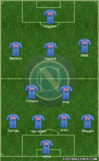 Napoli Formation 2014