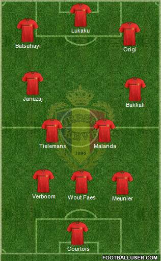 Belgium Formation 2014