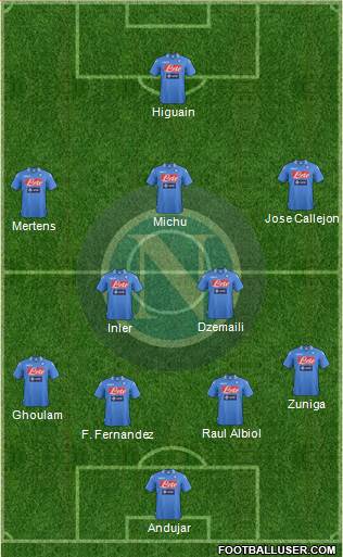 Napoli Formation 2014