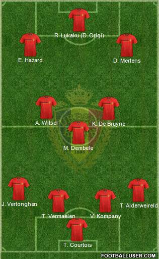 Belgium Formation 2014