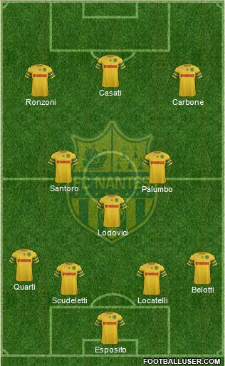 FC Nantes Formation 2014