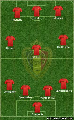 Belgium Formation 2014
