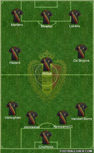 Belgium Formation 2014