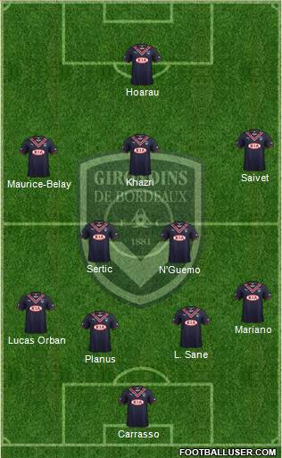 FC Girondins de Bordeaux Formation 2014