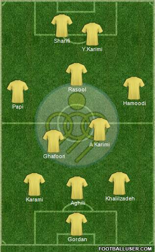 Sepahan Esfahan Formation 2014