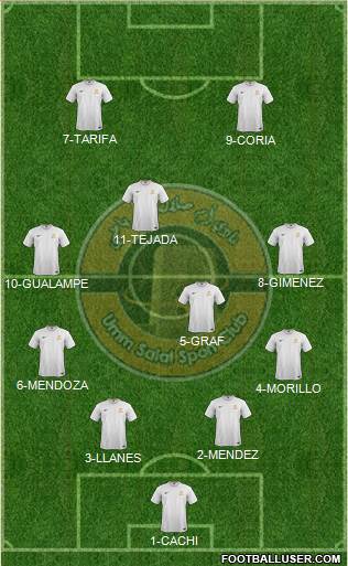 Umm-Salal Sports Club Formation 2014