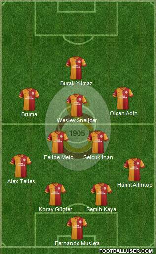 Galatasaray SK Formation 2014