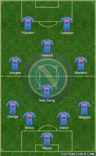 Napoli Formation 2014