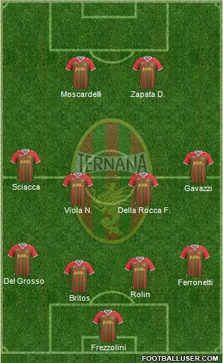 Ternana Formation 2014