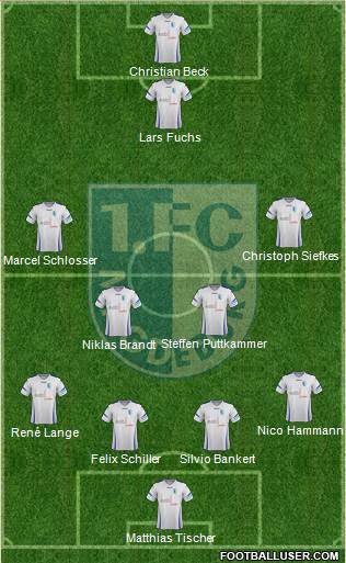 1.FC Magdeburg Formation 2014