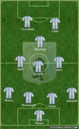 Virtus Entella Formation 2014