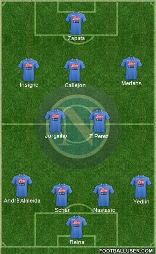 Napoli Formation 2014