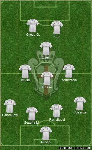 Pro Vercelli Formation 2014