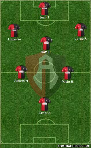 Club Deportivo Atlas Formation 2014