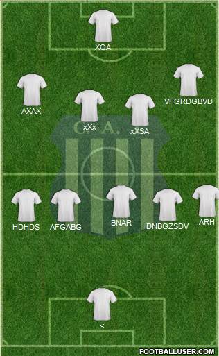 Talleres de Córdoba Formation 2014