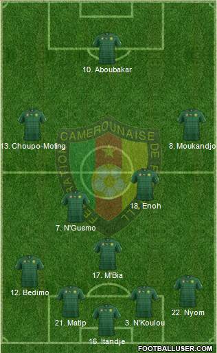 Cameroon Formation 2014